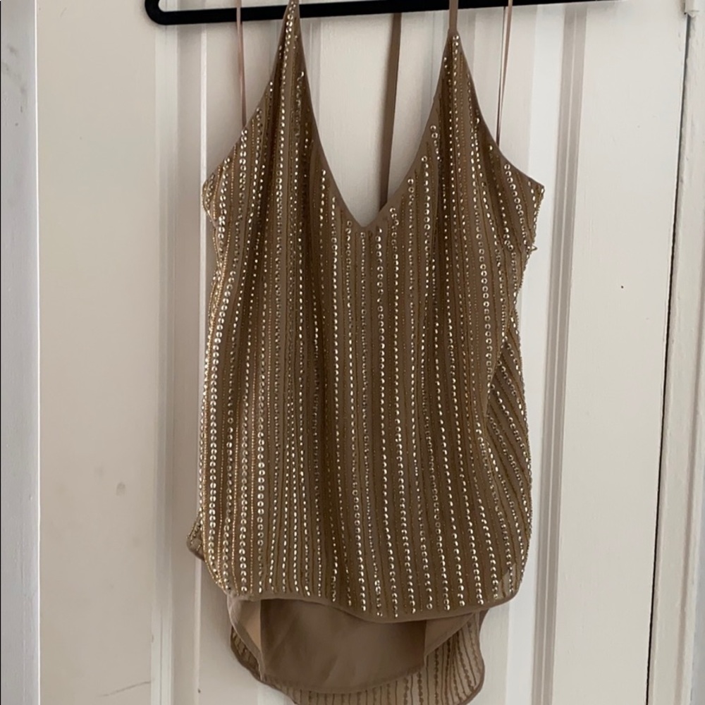 W118 by Walter Baker Sequin Tank